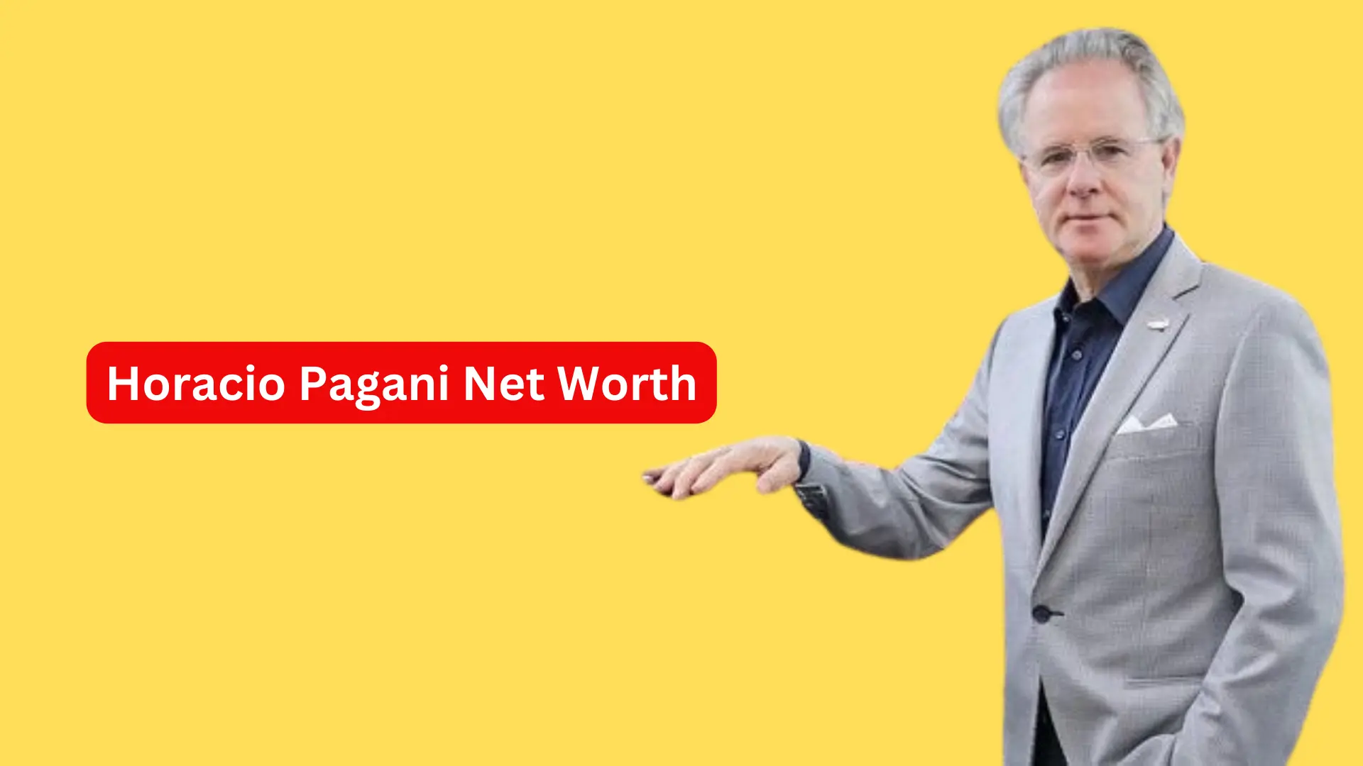 Horacio Pagani Net Worth