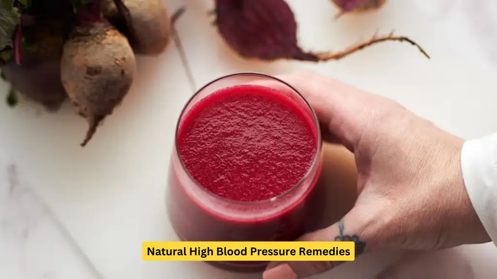 Natural High Blood Pressure Remedies