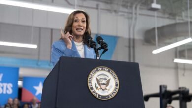 Harris calls for raising corporate tax rates to 28%