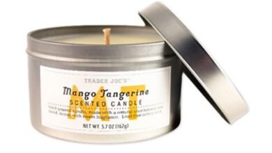 Trader Joe's recalls 653,000 mango tangerine scented candles