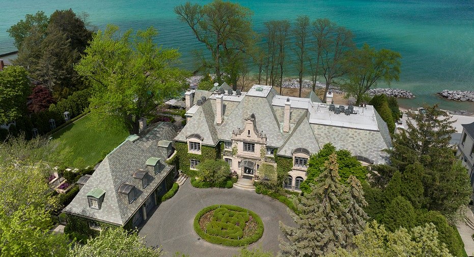 A look at the exterior of the  million estate