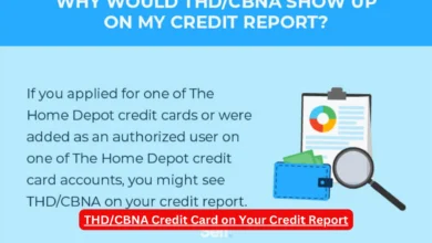 THD/CBNA Credit Card on Your Credit Report