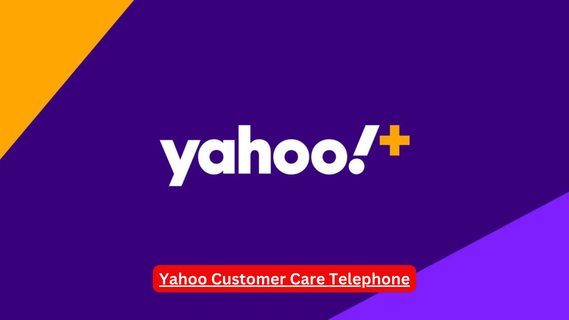 Yahoo Customer Care Telephone